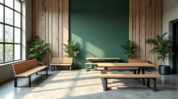 Choisir un fournisseur de mobilier urbain pour un espacepublic durable